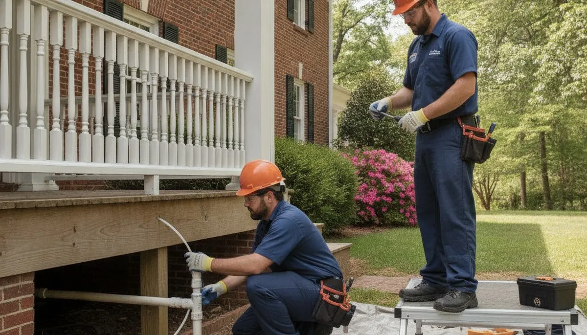 Plumbing repair service in Lynchburg, VA for homes and businesses