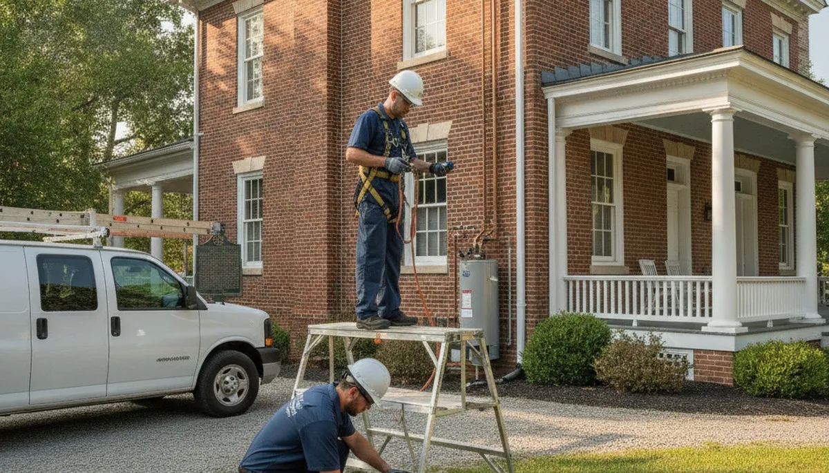 Plumbing repair service in Lynchburg, VA for residential and commercial plumbing issues