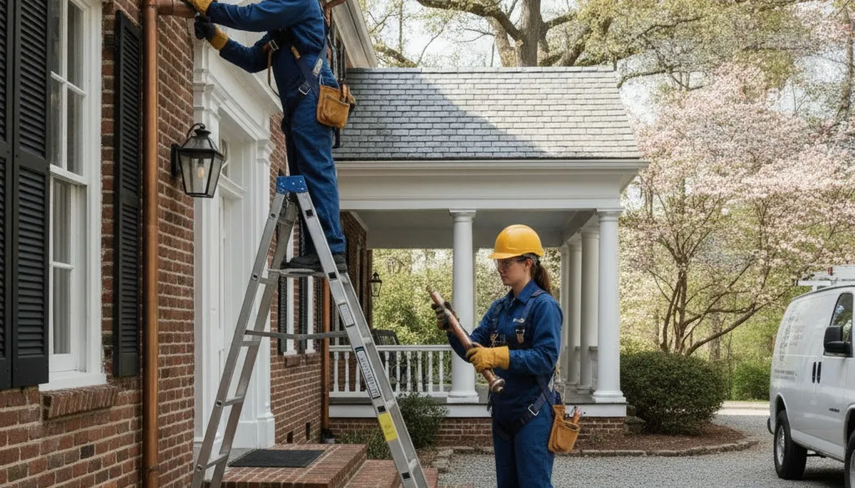 Plumbing repair service in Lynchburg, VA for residential and commercial plumbing needs