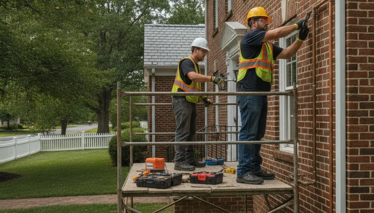 Plumbing repair service in Lynchburg, VA for residential and commercial plumbing issues