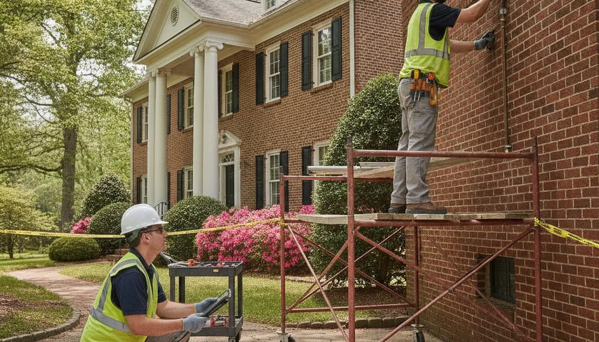 Plumber repairing a pipe in Lynchburg, VA for reliable plumbing repair service