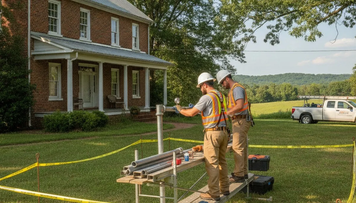 Plumbing repair service in Lynchburg, VA for residential and commercial plumbing issues