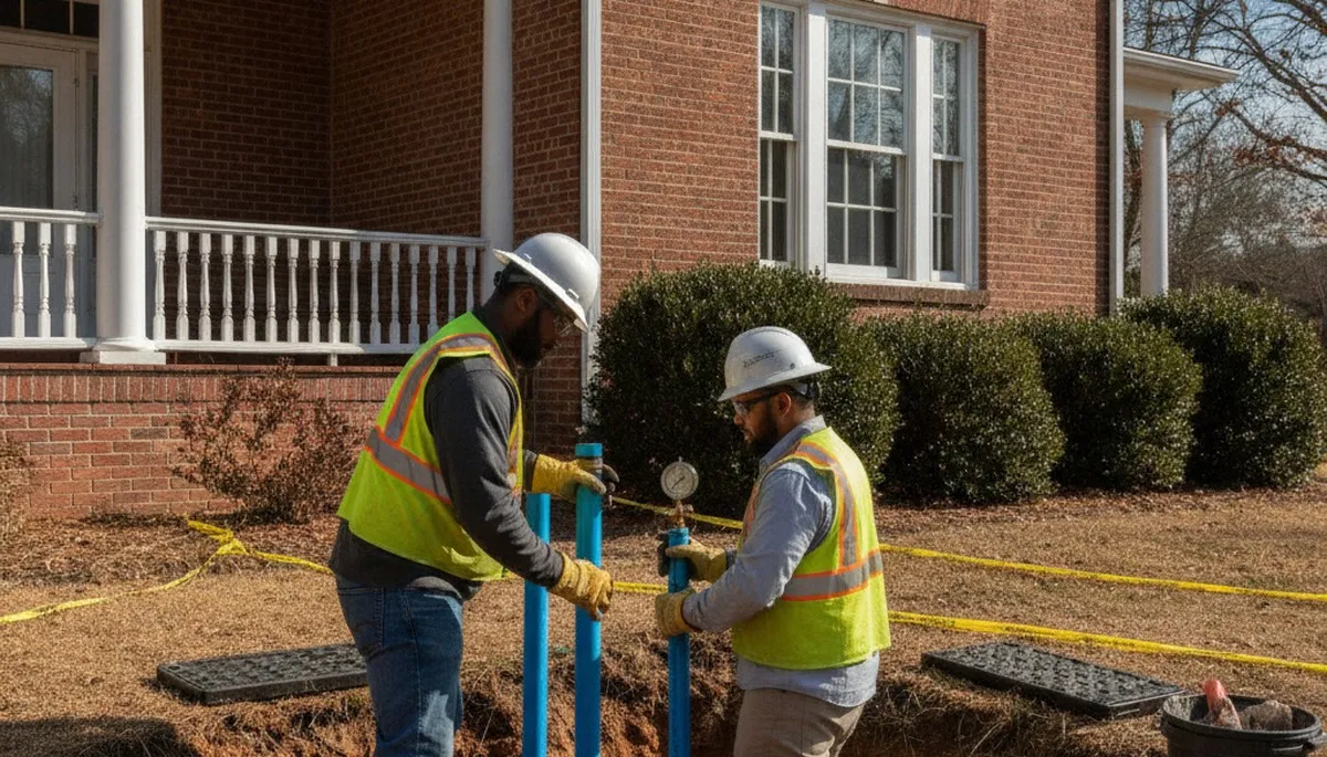Plumbing repair service in Lynchburg, VA for residential and commercial plumbing issues