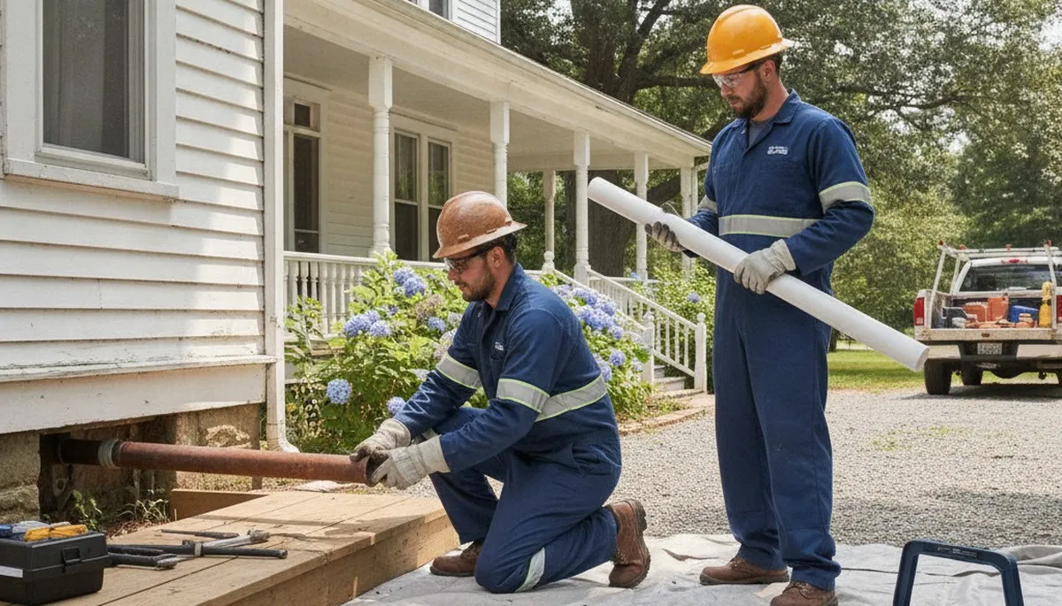 Plumbing repair service in Lynchburg, VA for local home and business plumbing issues