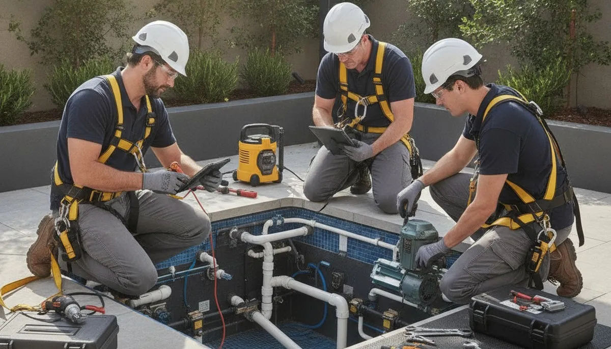 Spa repair plumber servicing Lynchburg, VA homes with same-day jet and heater troubleshooting