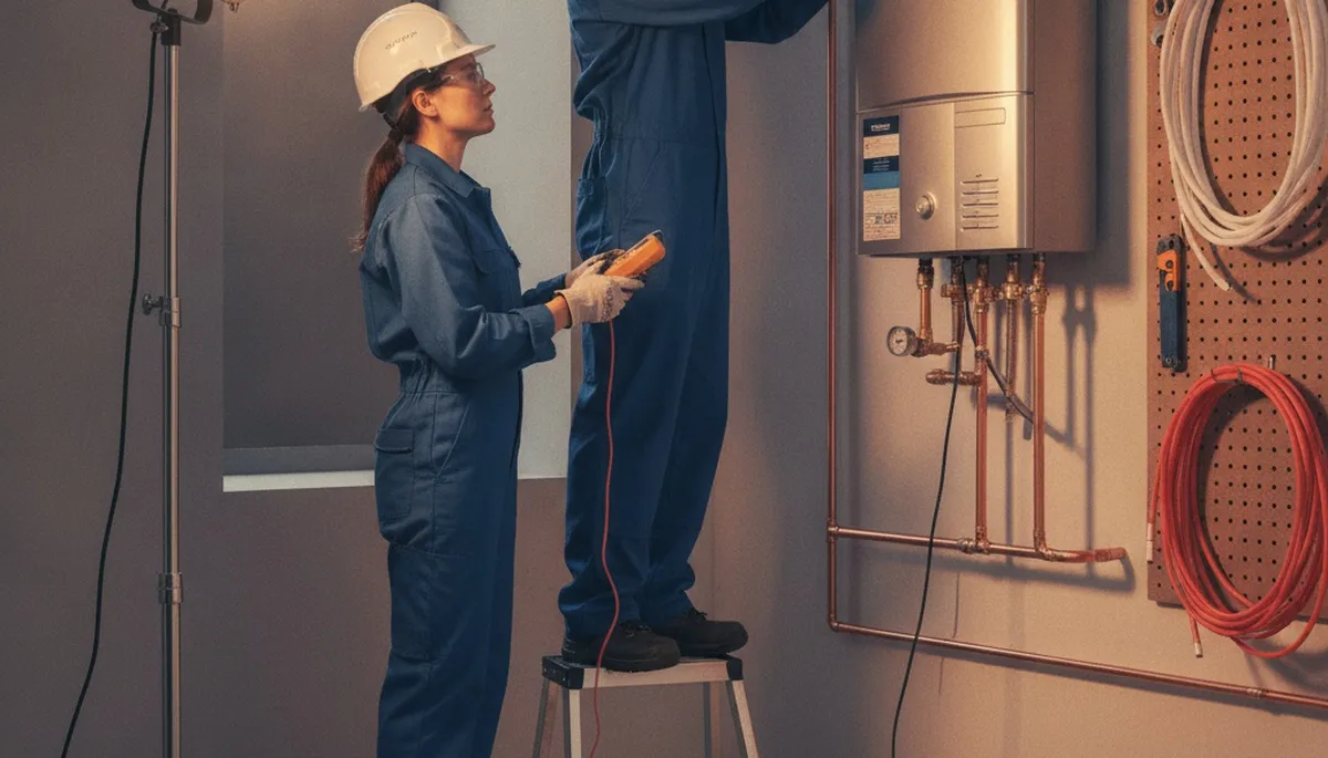 Tankless water heater service for Lynchburg, VA homes by On Call Plumbers
