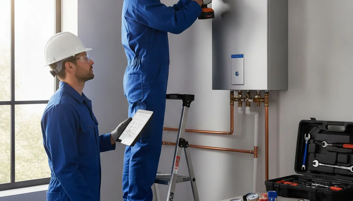 Tankless water heater service in Lynchburg, VA for on-demand hot water installation and repair